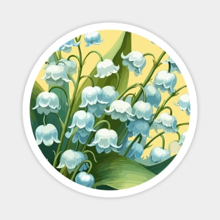 Lily of The Valley Magnet